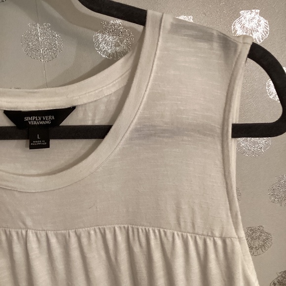 Simply Vera, Size L sleeveless trapeze top - Picture 3 of 5